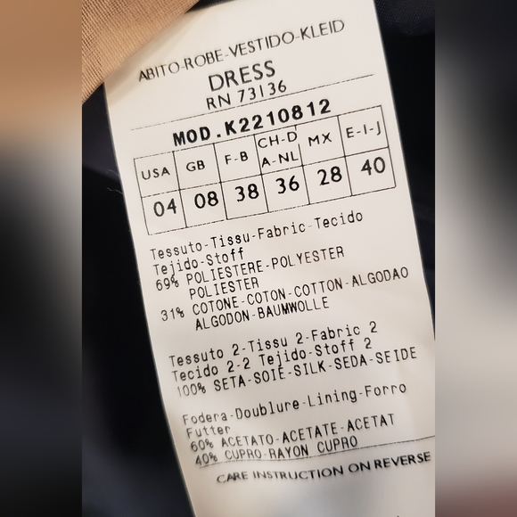 Max & Co Mini Dress sz 4 - Picture 6 of 7